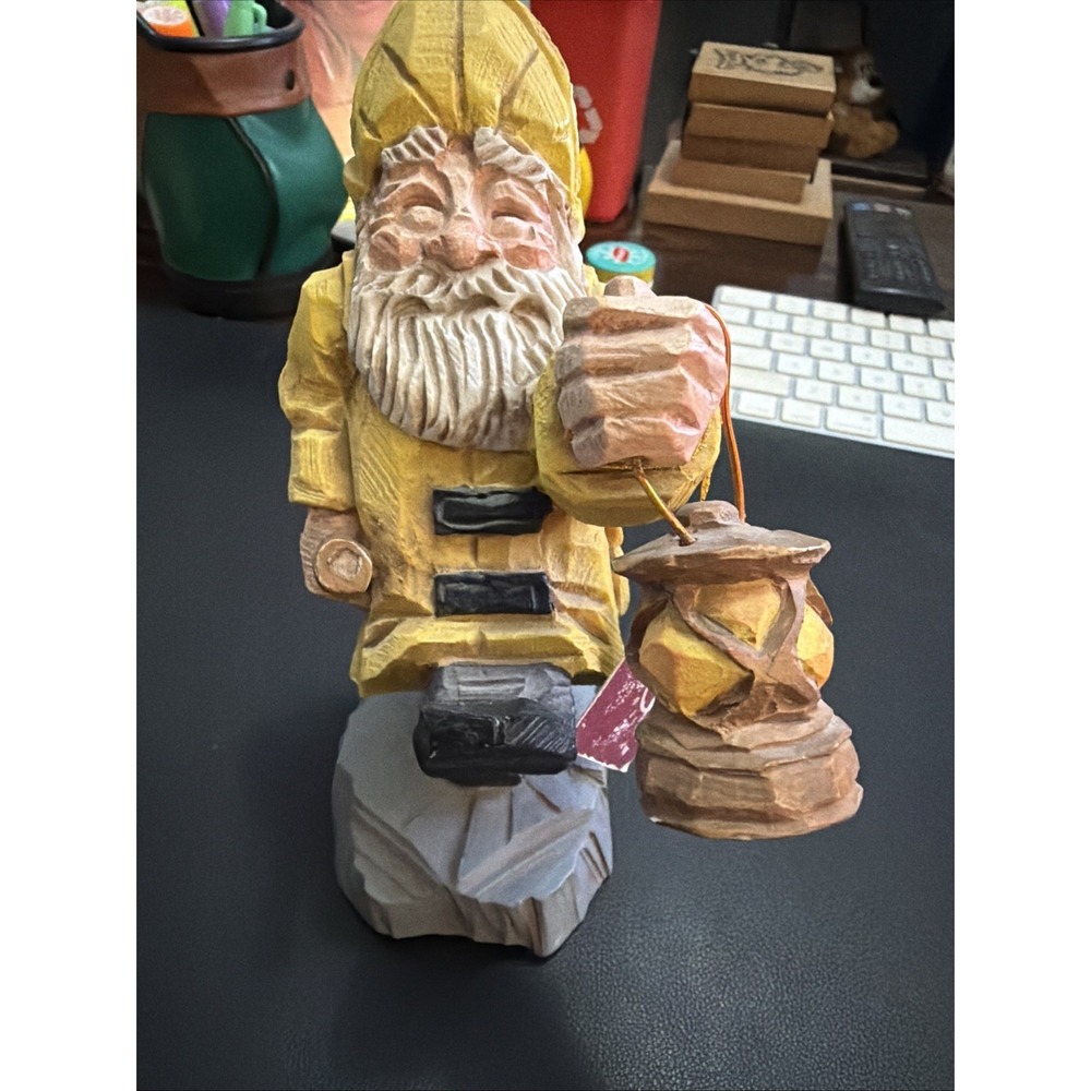 DAVID FRYKMAN THE LIGHTHOUSE KEEPER WITH SPYGLASS & LANTERN FIGURINE 1994!
